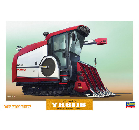 Hasegawa® Yanmar combine YH6115 1:35 référence WM07 (66007)