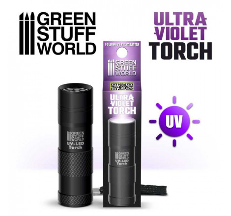 Green Stuff World® Lampe de poche led UV