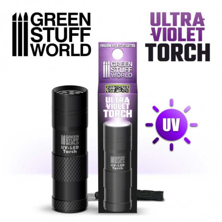 Green Stuff World® Lampe de poche led UV
