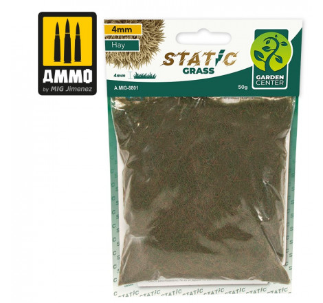 Ammo® Flocage 4 mm Hay - Static Grass référence A.MIG-8801