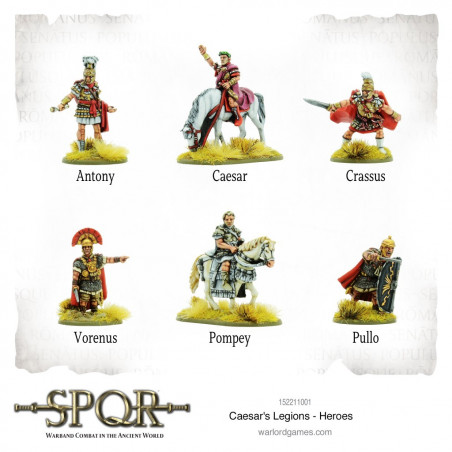 SPQR Caesar's Legions - Heroes