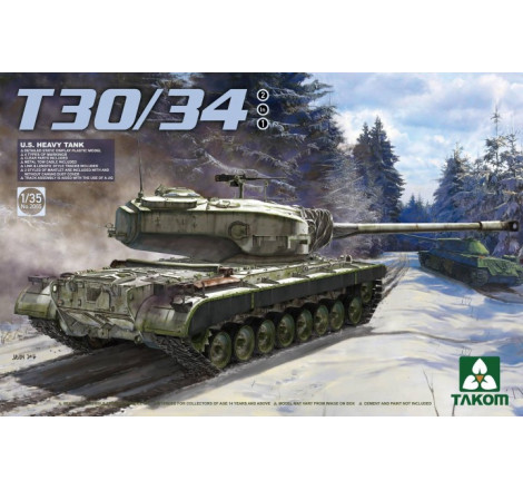 Takom® Maquette militaire T30/34 1:35 référence 2065