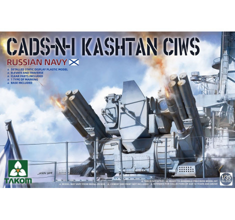 Takom® Maquette militaire bateau Marine russe CADS-N-1 Kashtan-М 1:35 référence 2128