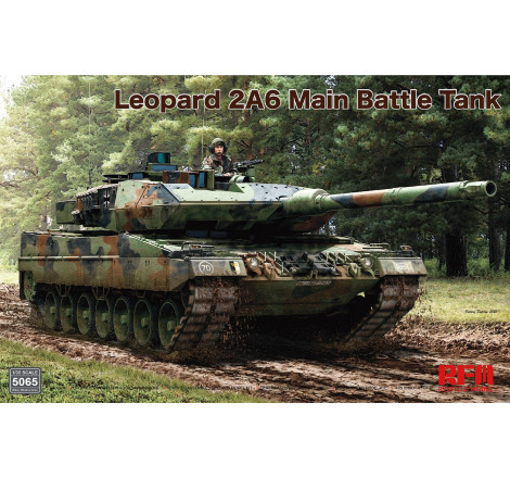 RFM® Maquette militaire char allemand Leopard 2A6 1:35 référence RM-5065