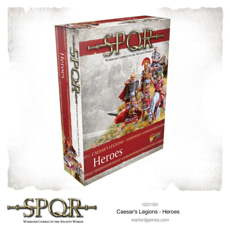 SPQR Caesar's Legions - Heroes. Magasin Au petit bunker reims