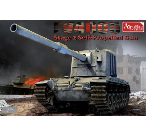 Amusing Hobby® Maquette militaire V4005 Stage 2 Self-Propelled Gun 1:35 référence 35A029