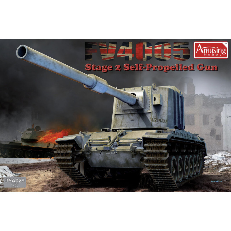 Amusing Hobby® Maquette militaire V4005 Stage 2 Self-Propelled Gun 1:35 référence 35A029