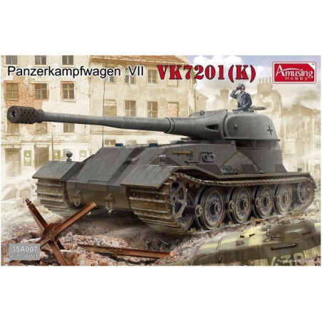 Amusing Hobby® Maquette militaire Panzerkampfwagen VII VK7201 (K) 1:35 référence 35A007