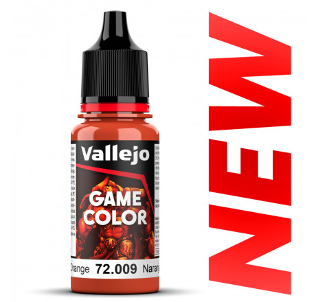 Peinture Vallejo® Game Color Hot Orange référence 72009
