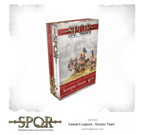 SPQR Caesar's Legions - Scorpion romain. Magasin Au petit bunker reims