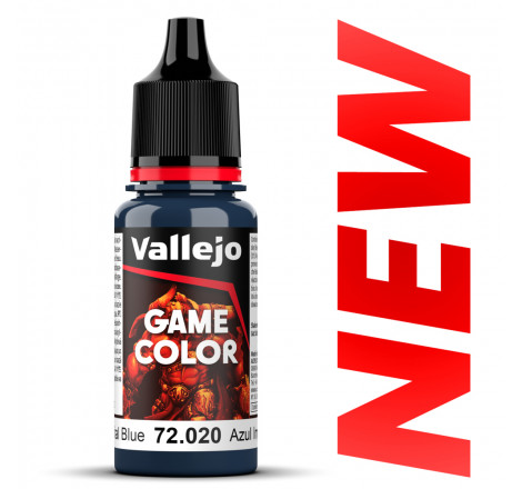 Peinture Vallejo® Game Color Imperial Blue référence 72020