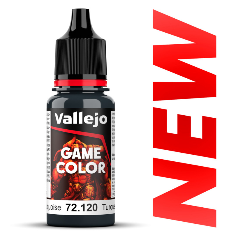 Peinture Vallejo® Game Color Abyssal turquoise référence 72120