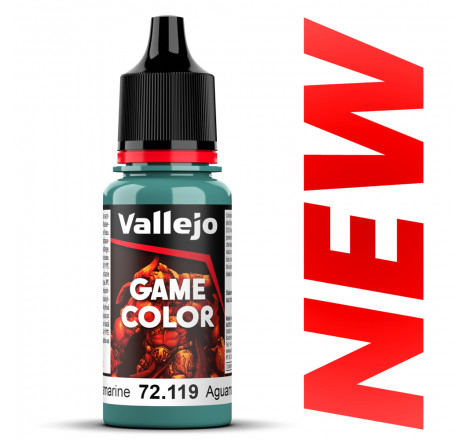 Peinture Vallejo® Game Color Aquamarine référence 72119