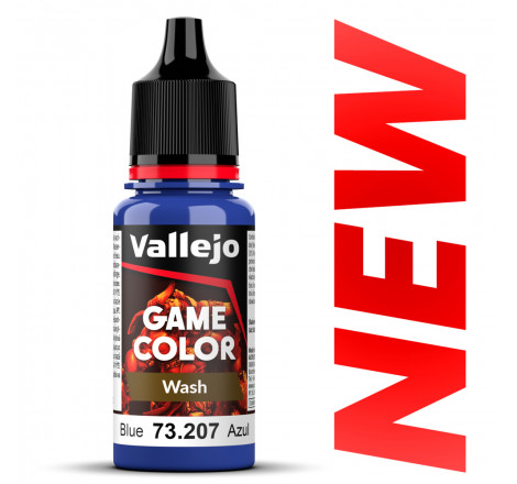 Peinture Vallejo® Game Color Wash Blue référence 73207