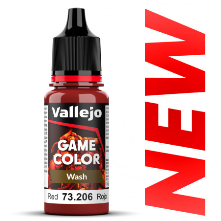 Peinture Vallejo® Game Color Wash Red référence 73206