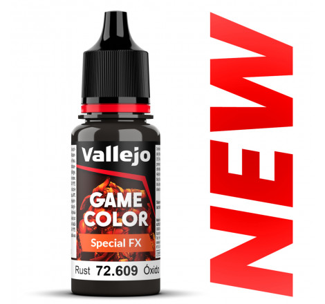 Peinture Vallejo® Game Color Special FX Rust (rouille) référence 72609