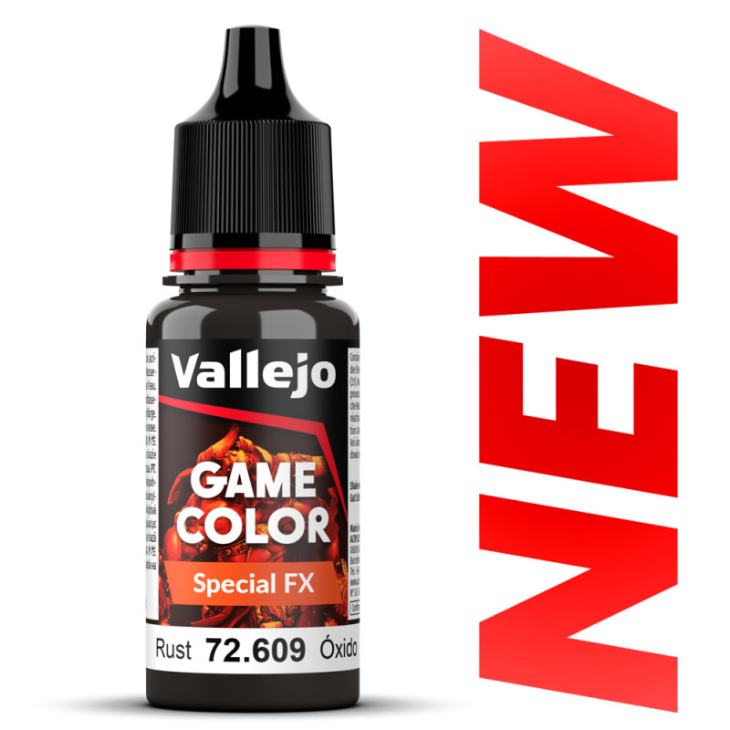Peinture Vallejo® Game Color Special FX Rust (rouille) référence 72609