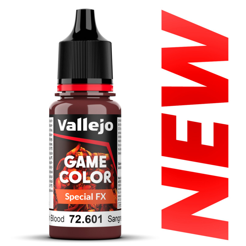 Peinture Vallejo® Game Color Special FX Fresh blood (sang frais) référence 72601