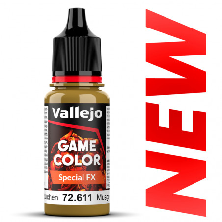 Peinture Vallejo® Game Color Special FX mousse et lichen référence 72611