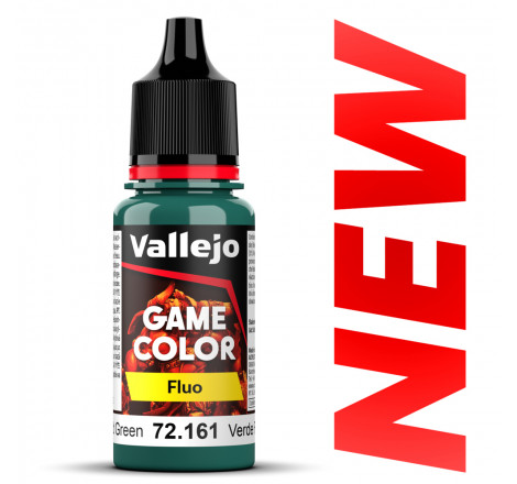 Peinture Vallejo® Game Color Fluo vert froid référence 72161