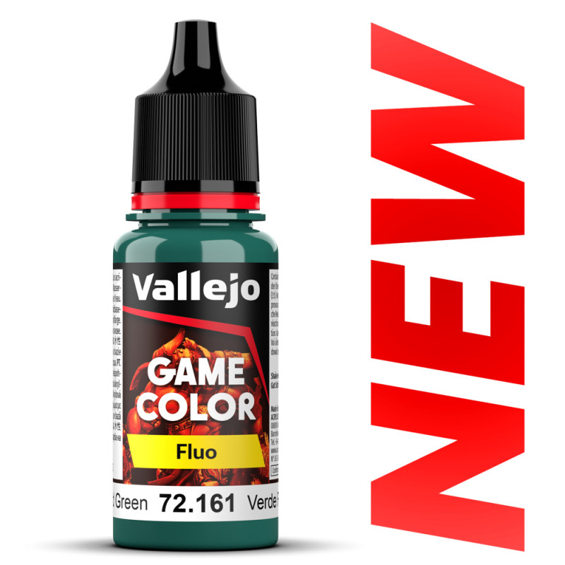 Peinture Vallejo® Game Color Fluo vert froid référence 72161