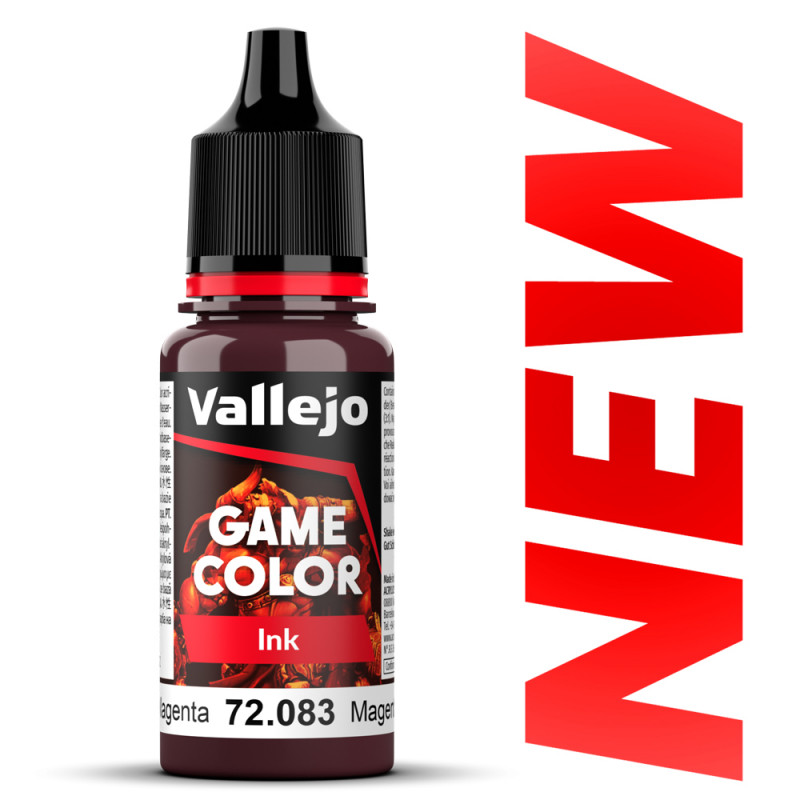 Peinture Vallejo® Game Color Ink encre magenta référence 72083