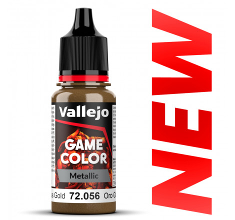 Peinture Vallejo® Game Color Metallic or Flamboyant référence 72056