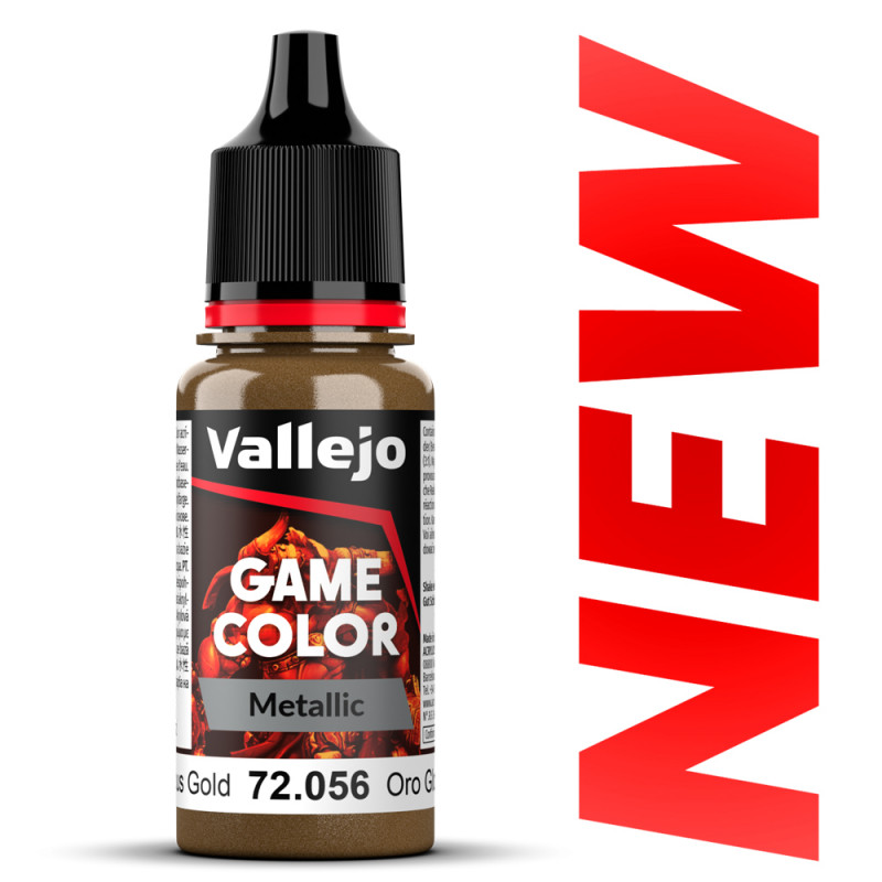 Peinture Vallejo® Game Color Metallic or Flamboyant référence 72056