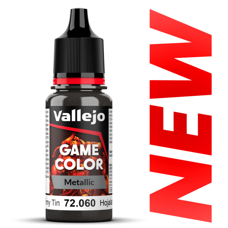 Peinture Vallejo® Game Color Metallic feraille référence 72060