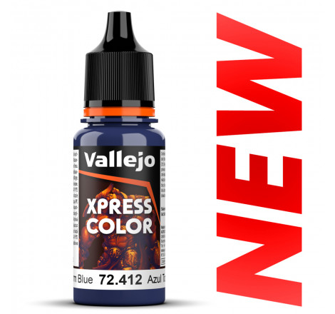 Peinture Vallejo® Game Color Xpress Color bleu tempête référence 72412