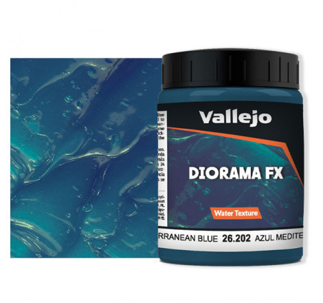 Vallejo® Diorama FX eau bleu méditerranée référence 26202