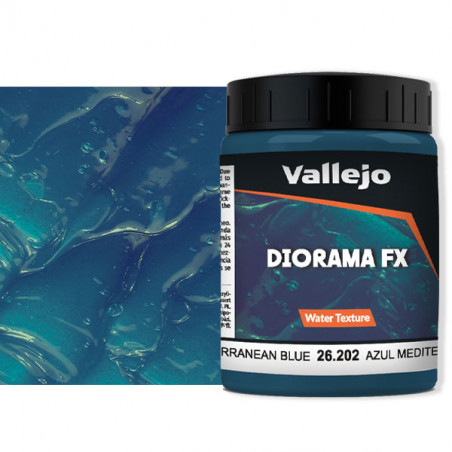 Vallejo® Diorama FX eau bleu méditerranée référence 26202