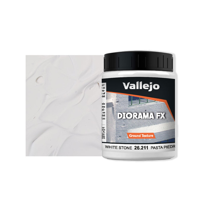 Vallejo® Diorama FX pierre artificielle blanche référence 26211