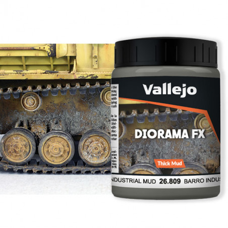 Vallejo® Diorama FX boue épaisse industrielle référence 26809
