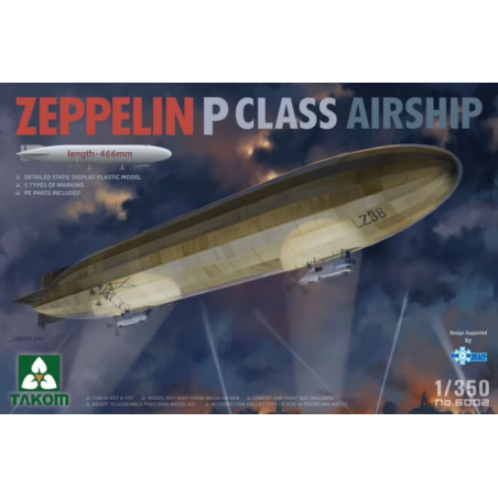 Takom® Maquette militaire Zeppelin P Class Airship 1:350 référence 6002