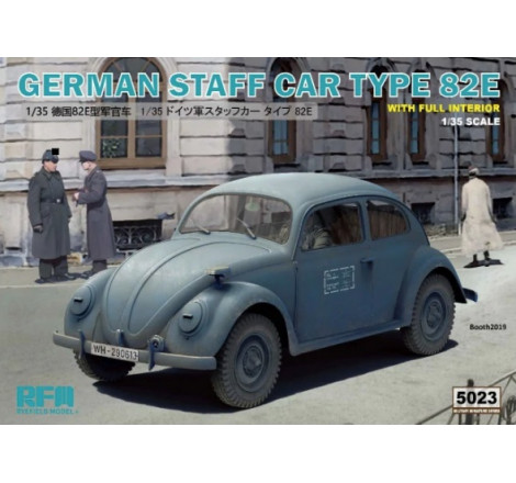 RFM® Maquette militaire German Staff car type 82E avec intérieur 1:35 référence 5023