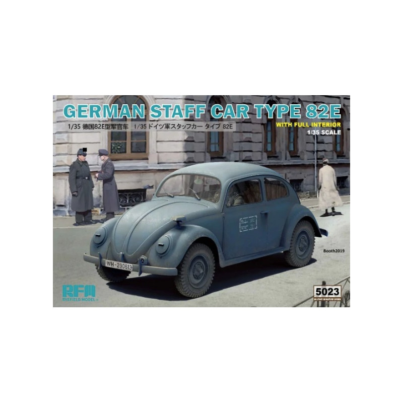 RFM® Maquette militaire German Staff car type 82E avec intérieur 1:35 référence 5023