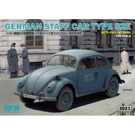 RFM® Maquette militaire German Staff car type 82E avec intérieur 1:35 référence 5023