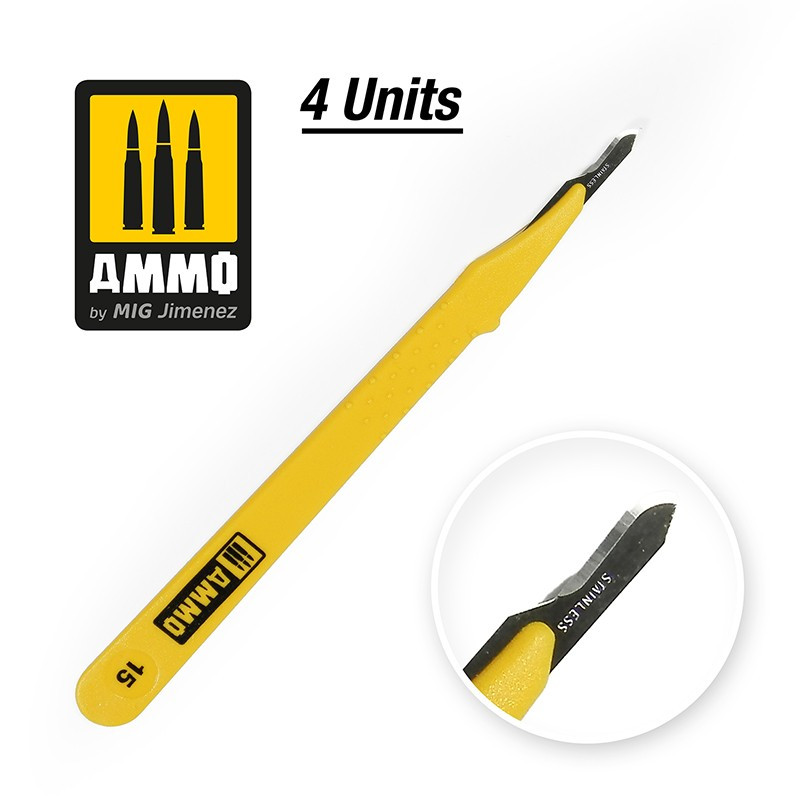 Ammo®  Standard Blade Curved (4 pcs)