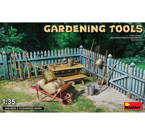 MiniArt® Set outils de jardin WW2 1:35 référence 35641
