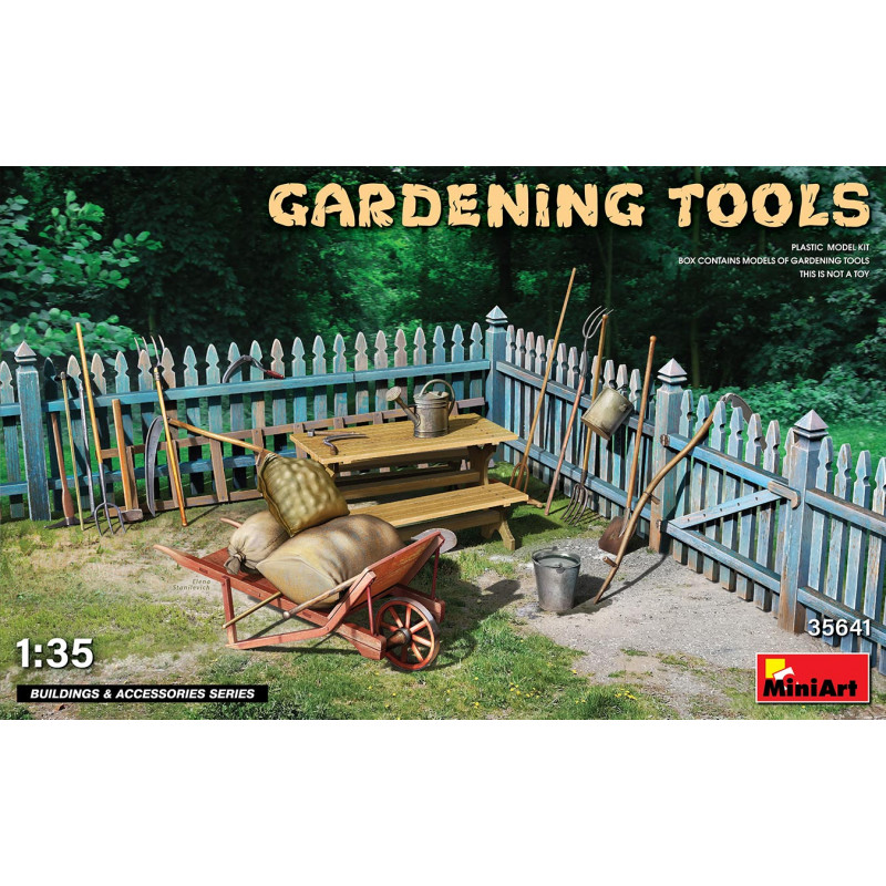 MiniArt® Set outils de jardin WW2 1:35 référence 35641