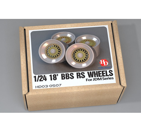 Hobby Design® Jantes 18' BBS RS 1:24