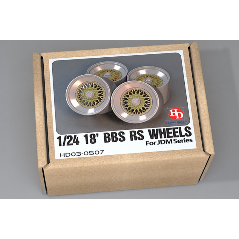 Hobby Design® Jantes 18' BBS RS 1:24