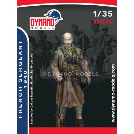 Dynamo Models® figurine sergent français 1940 1:35 référence 35020