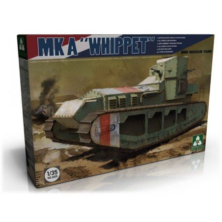 Takom® Maquette militaire tank MKA Whippet 1:35 référence 2025