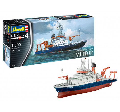 Revell® Maquette de bateau de recherche allemand METEOR 1:300 référence 05218