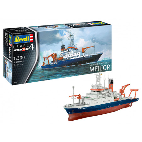 Revell® Maquette de bateau de recherche allemand METEOR 1:300 référence 05218