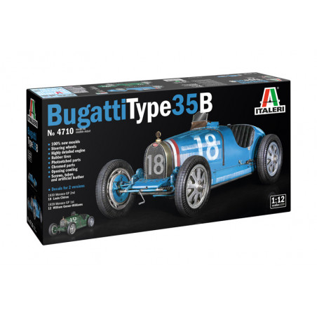 Italeri® Maquette de voiture Bugatti Type 35B 1:12 référence 4710