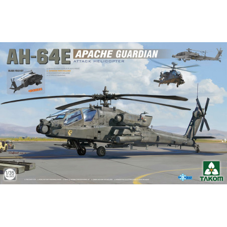 Takom® Maquette d'hélicoptère AH-64E Apache Guardian 1:35 référence 2602