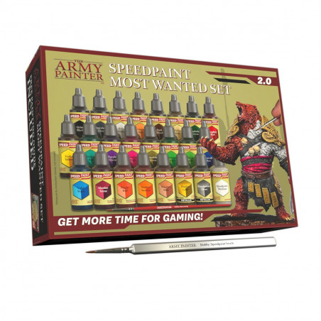 Army Painter® Most Wanted Set Speed Paint 2.0 référence WP8060